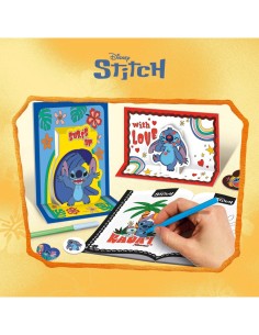 STITCH ZAINETTO CON SET DA COLORARE