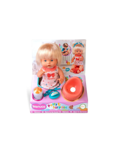 Nenuco Vasino con Sorpresa Famosa – Bambola 25cm con Accessori Educativi