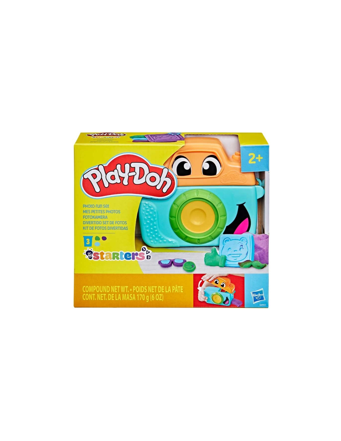 PLAYDOH G0502 MACCHINA FOTOGRAFICA CON 3 VASETTI