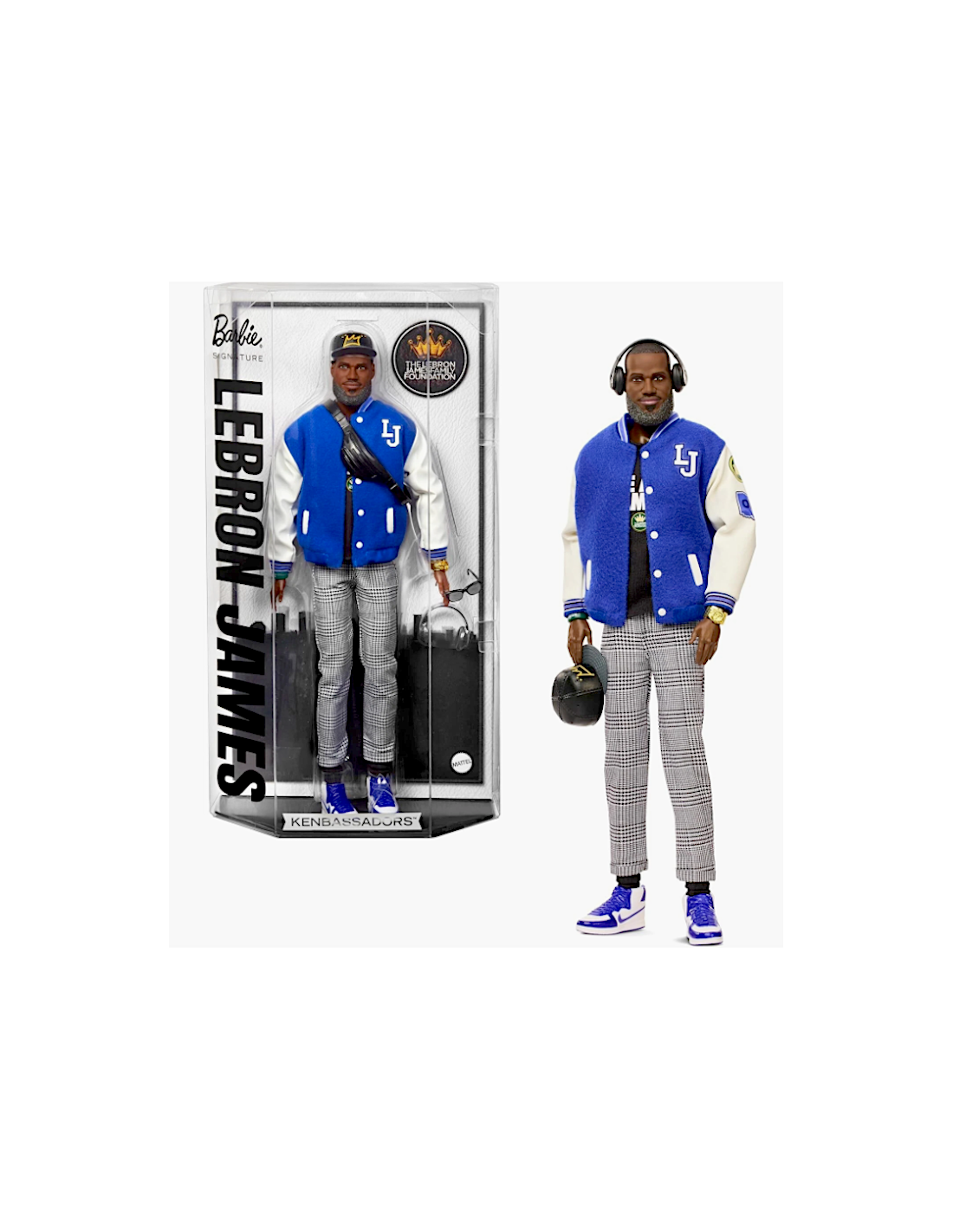 BARBIE, SIGNATURE LEBRON JAMES KENBASSADORS, BAMBOLA COLLEZIONE, 6+ ANNI