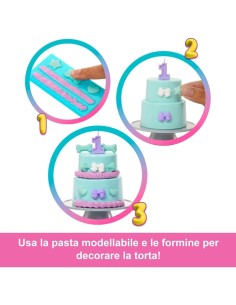 BARBIE, PARTY SURPRISE, PARTY STARS, BAMBOLA, 3+ ANNI