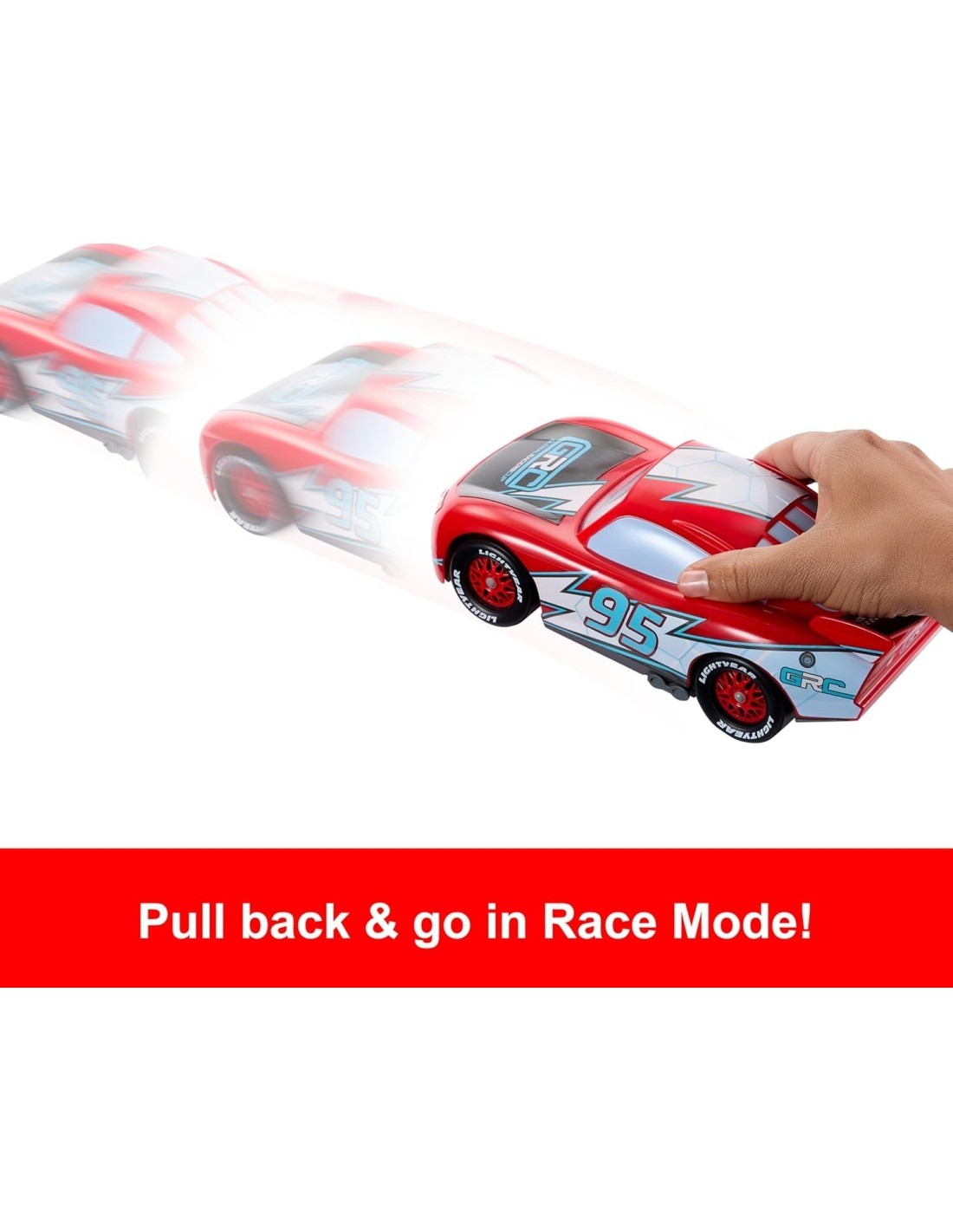 Disney Pixar Cars Saetta McQueen Super Derapate