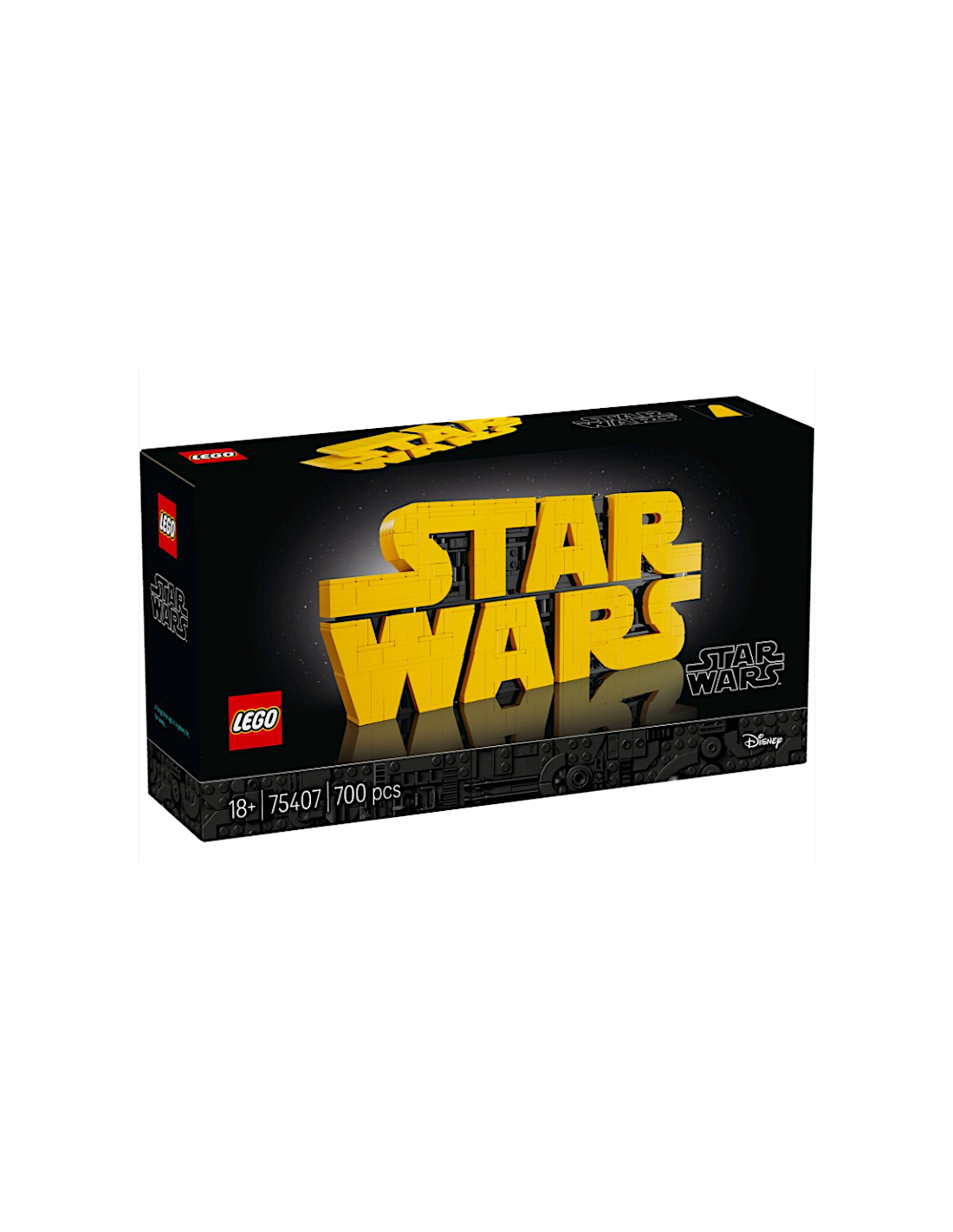 LEGO STAR WARS 75407 LOGO STAR WARS IN MATTONCINI PER ADULTI
