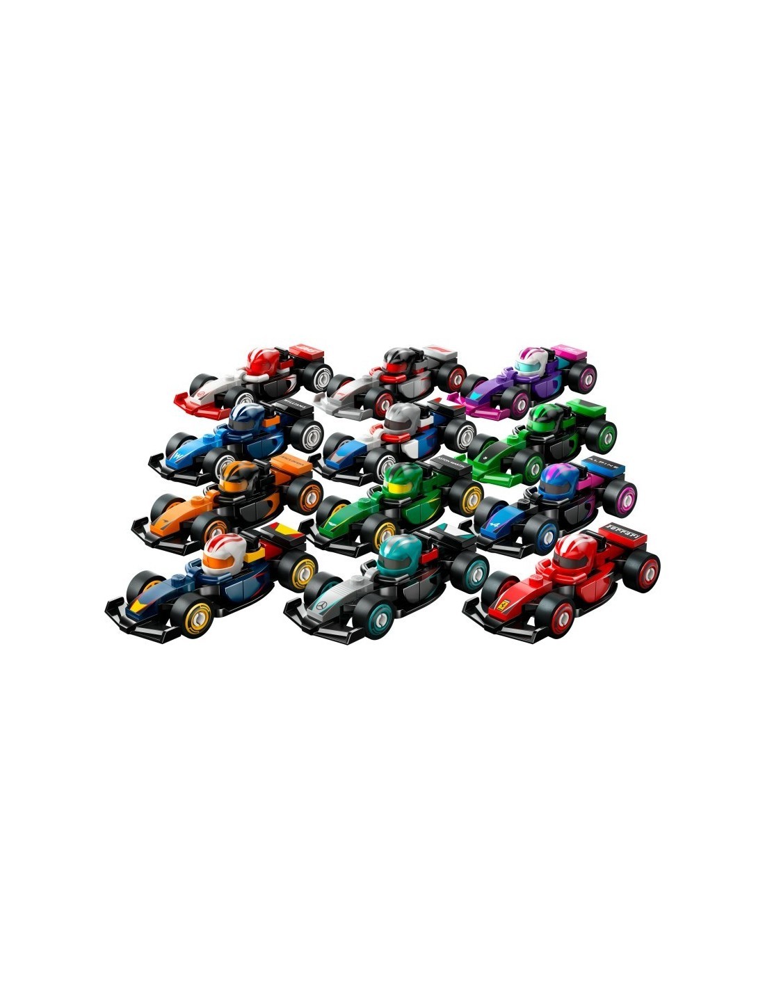LEGO MONOPOSTO F1 DA COLLEZIONE MINIFIGURES 71049 ASSORTITO