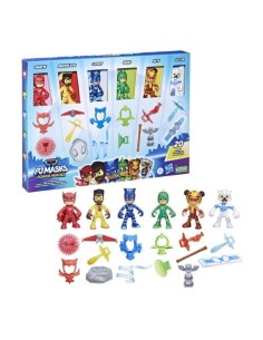 PJMASK F7593 PLAYSET 6 PERSONAGGI CON ACCESSORI