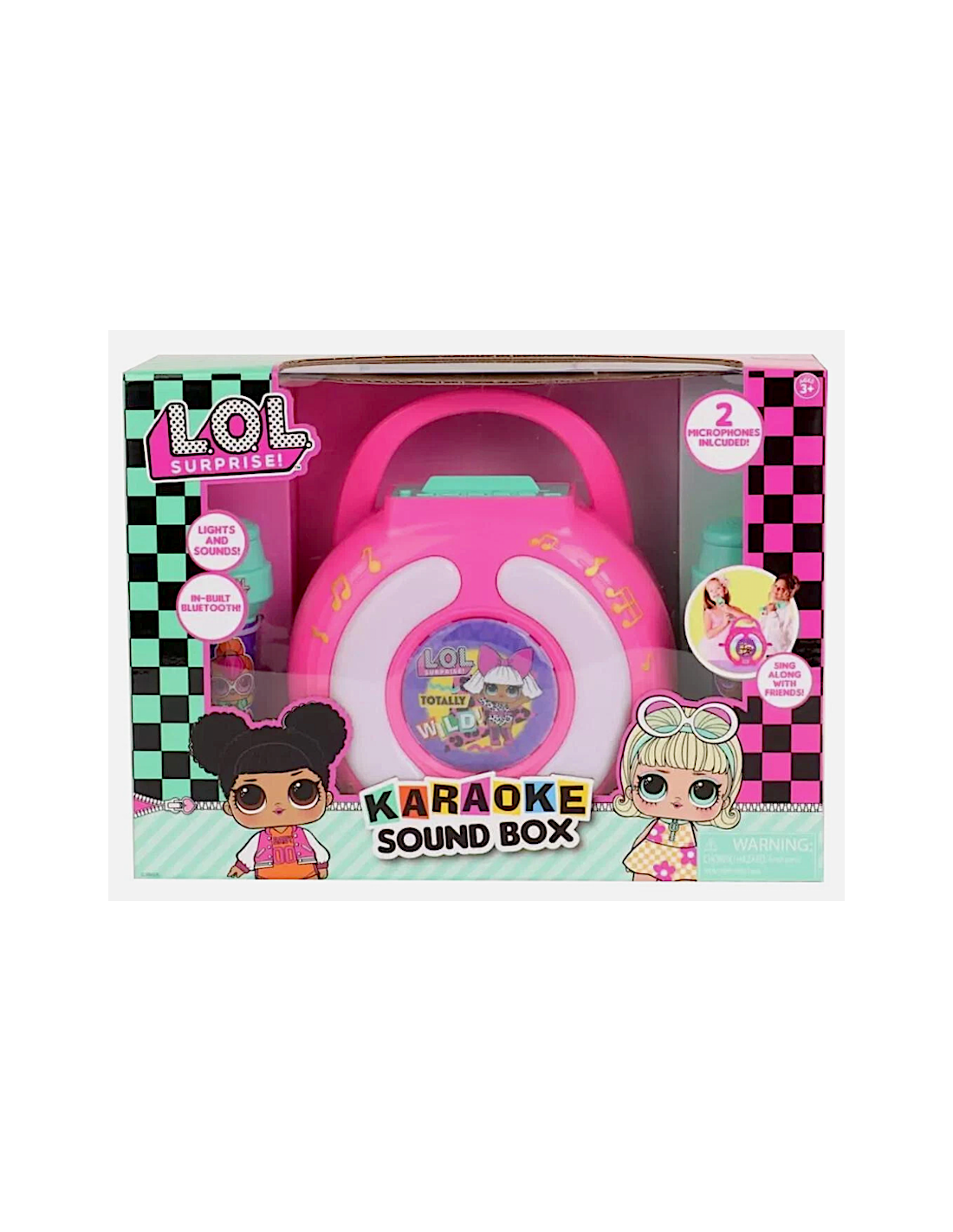 KARAOKE SOUND BOX LOL SURPRISE 664049 CON 2 MICROFONI