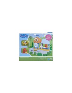 PEPPA PIG F2169, PLAYSET PIZZERIA CON PERSONAGGIO, ACCESSORI CUCINA, GIOCO BAMBINI +3 ANNI