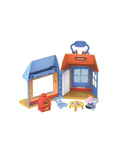 PEPPA PIG F2169, PLAYSET PIZZERIA CON PERSONAGGIO, ACCESSORI CUCINA, GIOCO BAMBINI +3 ANNI
