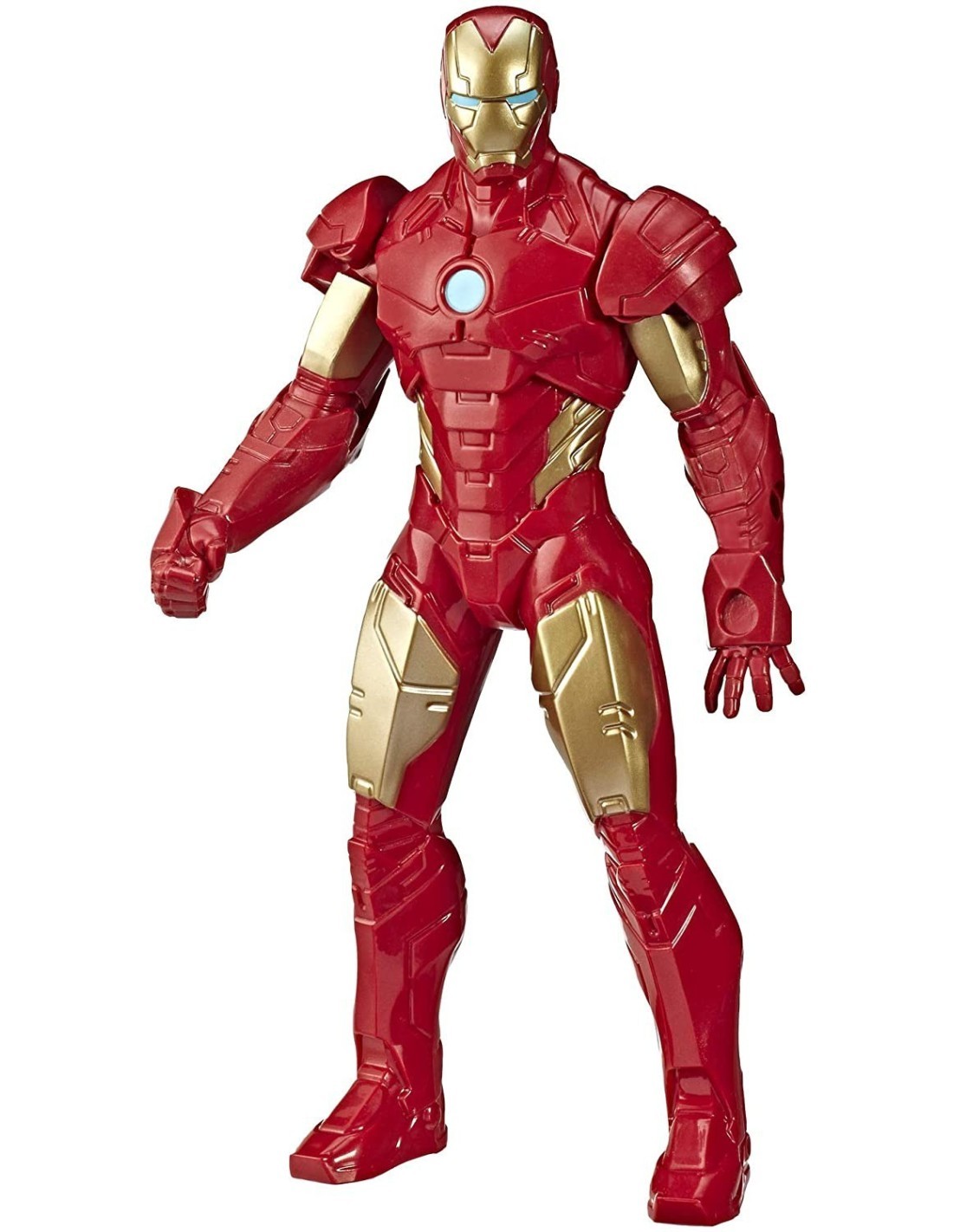 MARVEL E5582, IRON MAN 25 CM, ACTION FIGURE, PERSONAGGIO SNODABILE, SUPEREROI AVENGERS
