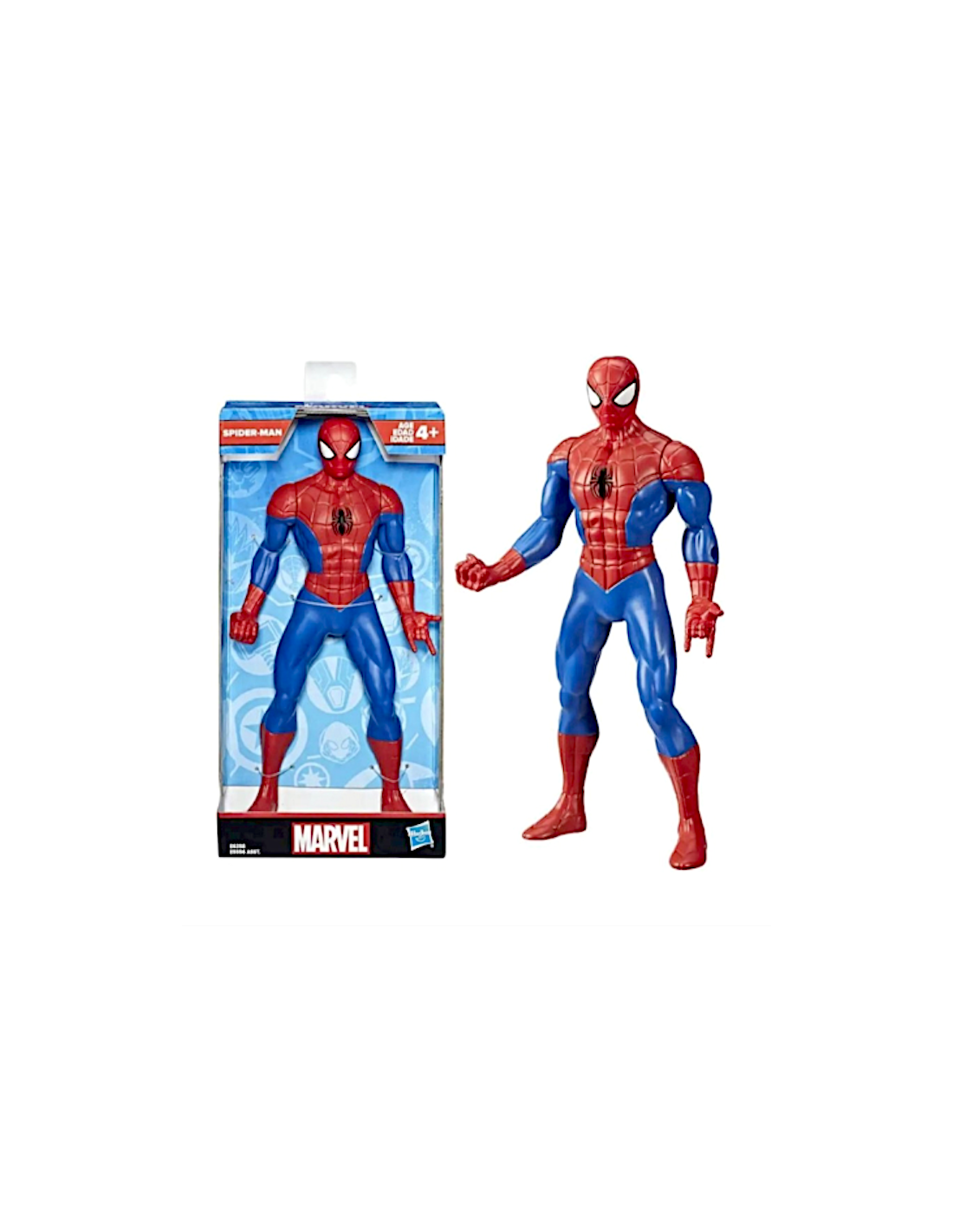 MARVEL E6358, SPIDERMAN 25 CM, ACTION FIGURE, PERSONAGGIO SNODABILE, SUPEREROI AVENGERS