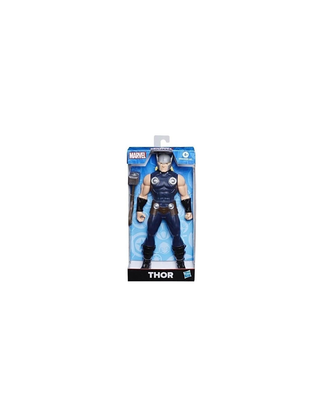MARVEL E7695, THOR 25 CM, ACTION FIGURE, PERSONAGGIO SNODABILE, SUPEREROI AVENGERS