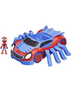 SPIDEY F1944, ARACNO-BOLIDE CON PERSONAGGIO 10 CM, VEICOLO MARVEL PER BAMBINI DAI 3 ANNI