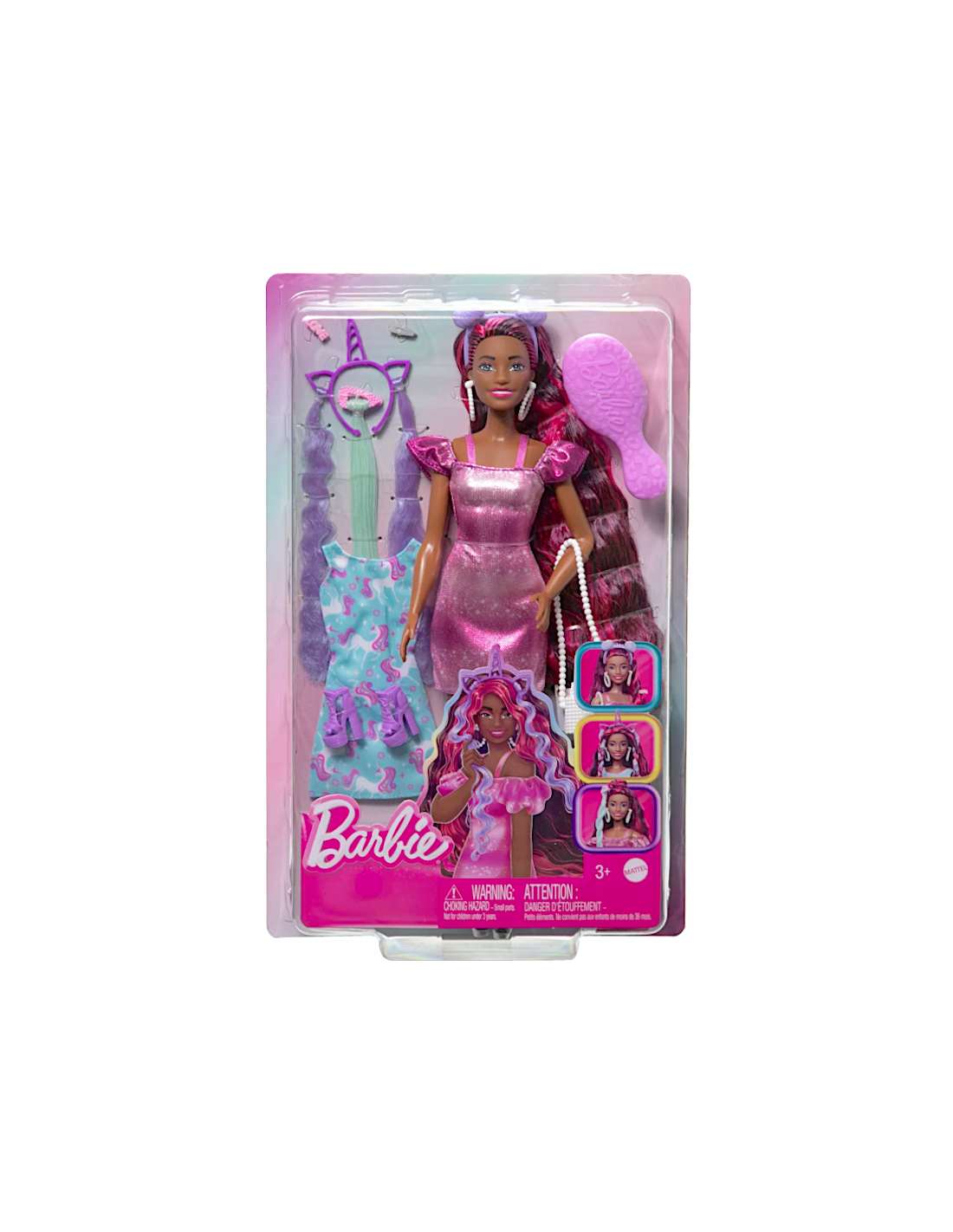 BARBIE HKT95 BAMBOLA LUNGHI CAPELLI ASSORTITO