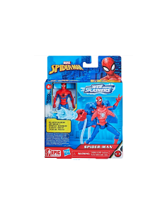 SPIDERMAN F8294, PERSONAGGIO BLAST WATER, ACTION FIGURE 15CM, GIOCATTOLO MARVEL PER BAMBINI
