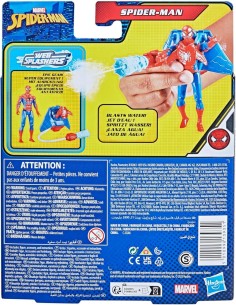 SPIDERMAN F8294, PERSONAGGIO BLAST WATER, ACTION FIGURE 15CM, GIOCATTOLO MARVEL PER BAMBINI