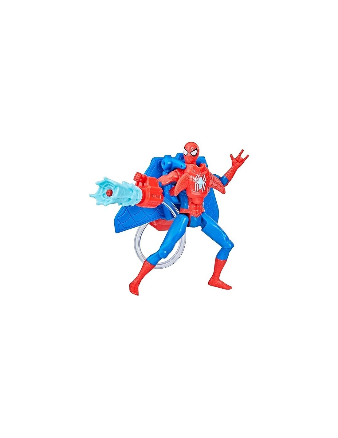 SPIDERMAN F8294, PERSONAGGIO BLAST WATER, ACTION FIGURE 15CM, GIOCATTOLO MARVEL PER BAMBINI