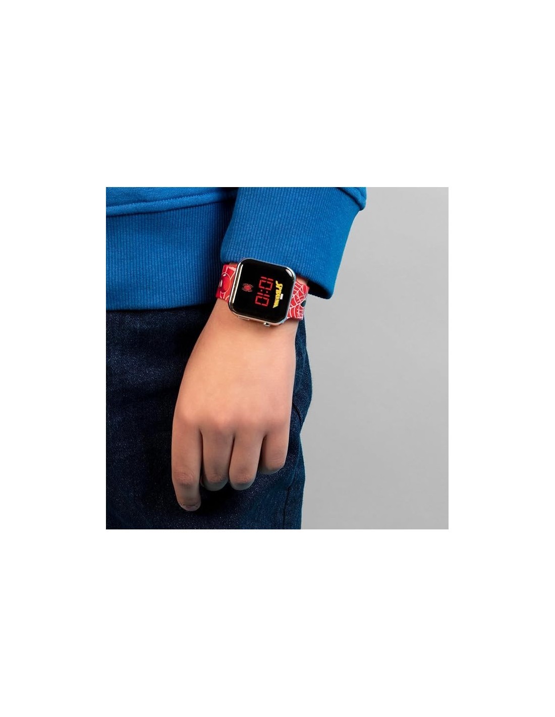 Orologio LED Spiderman per Bambini con Display Digitale