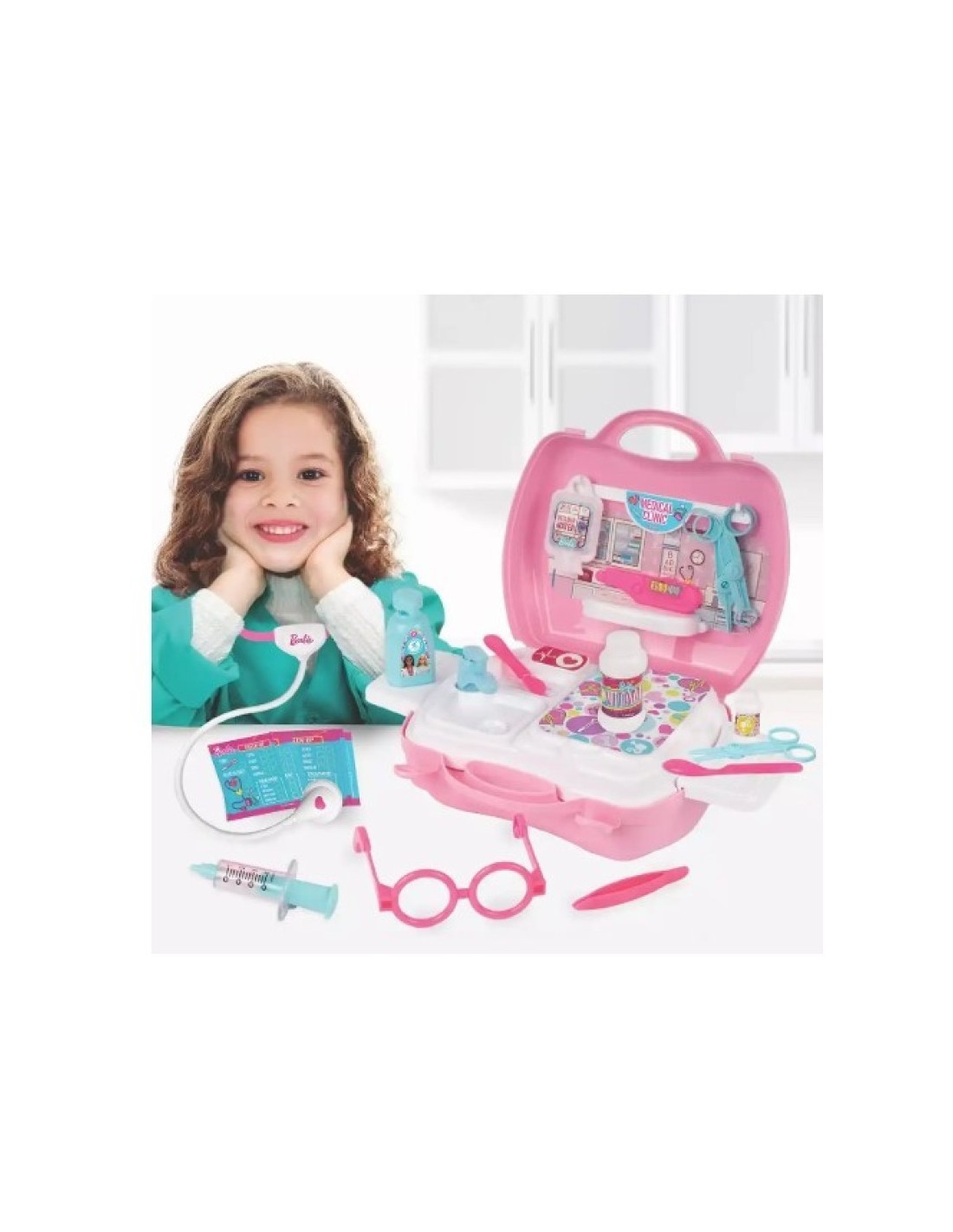 BARBIE VALIGETTA DOTTORESSA CON 20 ACCESSORI INCLUSI BRB202361