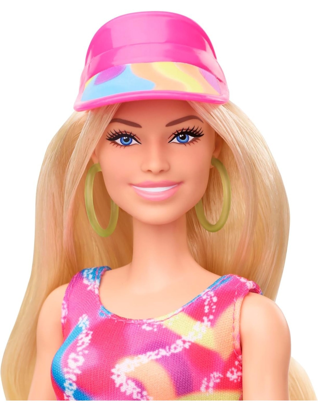 BARBIE BAMBOLA CON ROLLER SKATE HRB04, GIOCO PER BAMBINE, ACCESSORI ROLLER, 3+ ANNI