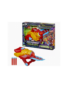 NERF F4378 MECHSTRIKE IRONMAN MONSTER BLADE, BLASTER LANCIA DARDI, GIOCO BAMBINI +8 ANNI