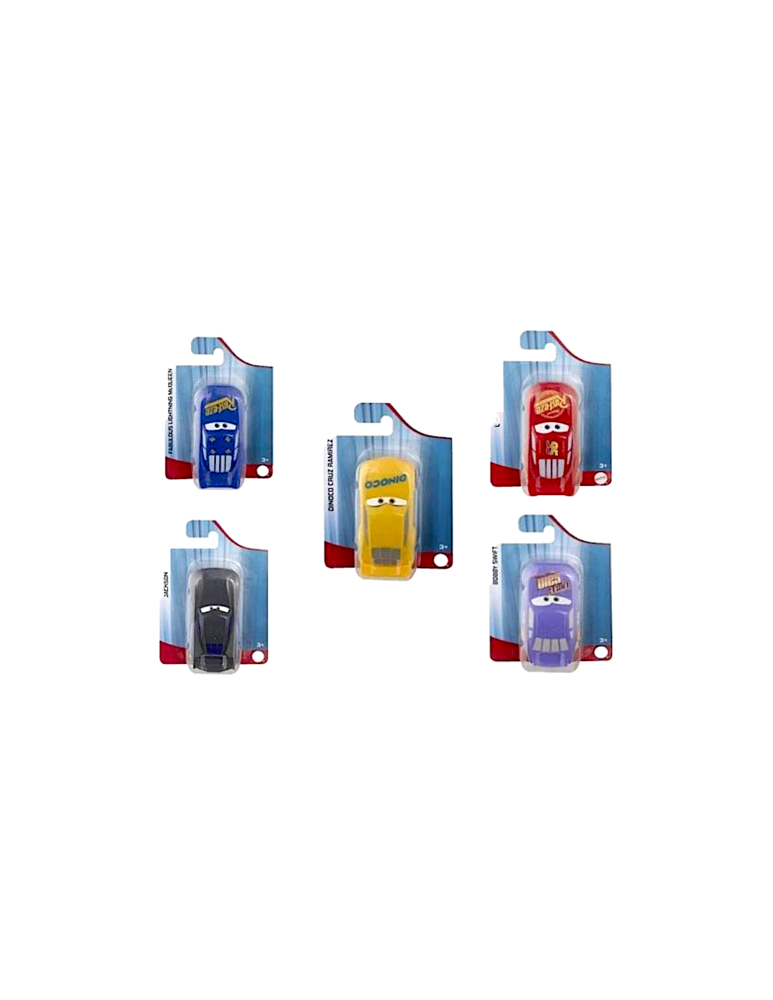 CARS, PERSONAGGI ASSORTITI, DIE-CAST, MACCHININE, GNW87, MODELLINI 1:55