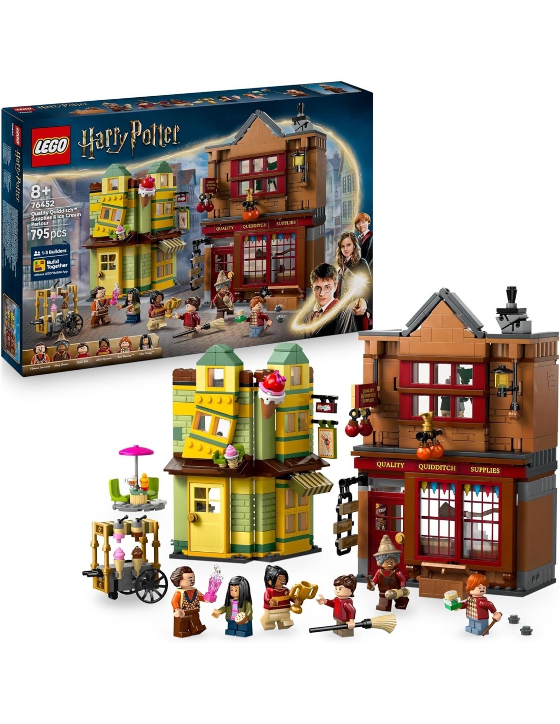 LEGO HARRY POTTER 76452 ACCESSORI PER QUIDDITCH E GELATERIA