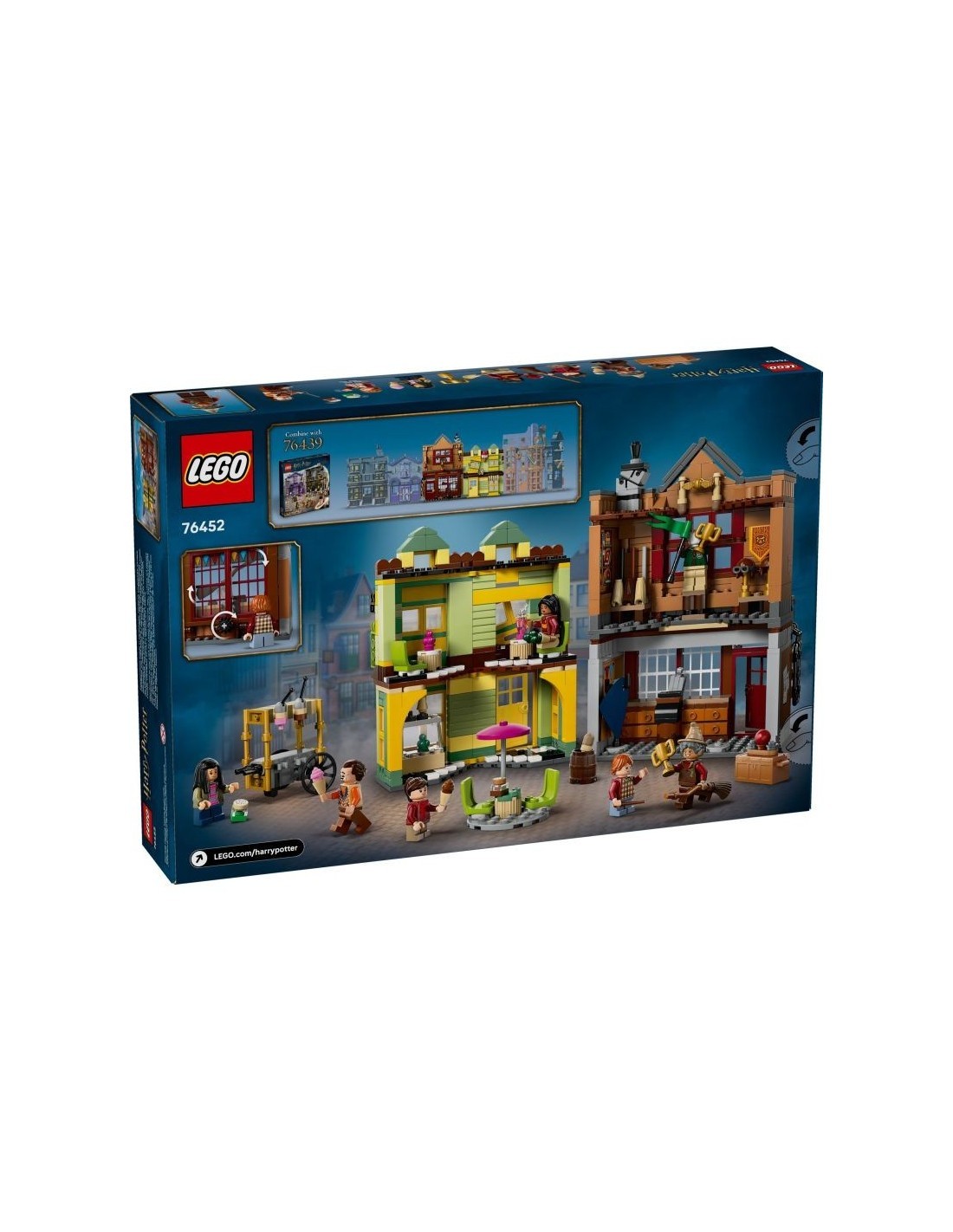 LEGO HARRY POTTER 76452 ACCESSORI PER QUIDDITCH E GELATERIA