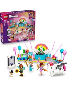 LEGO FRIENDS 42661 PARTY IN COSTUME CON UNICORNO E FATINA, IDEA REGALO