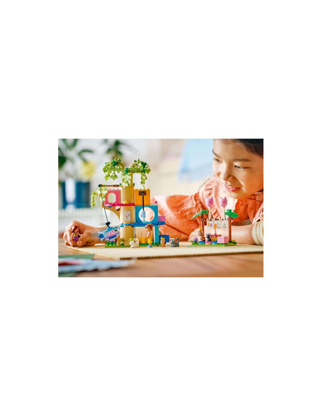 LEGO FRIENDS 42666 FESTA DI COMPLEANNO FELINA E CASA SULL'ALBERO, GIOCO CREATIVO + 6 ANNI