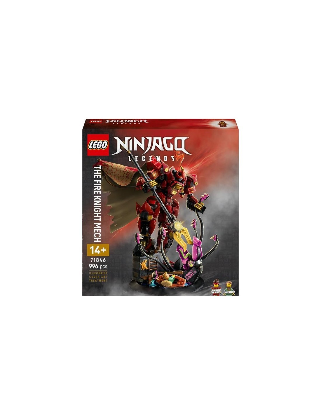 LEGO NINJAGO 71846 MECH CAVALIERE DEL FUOCO
