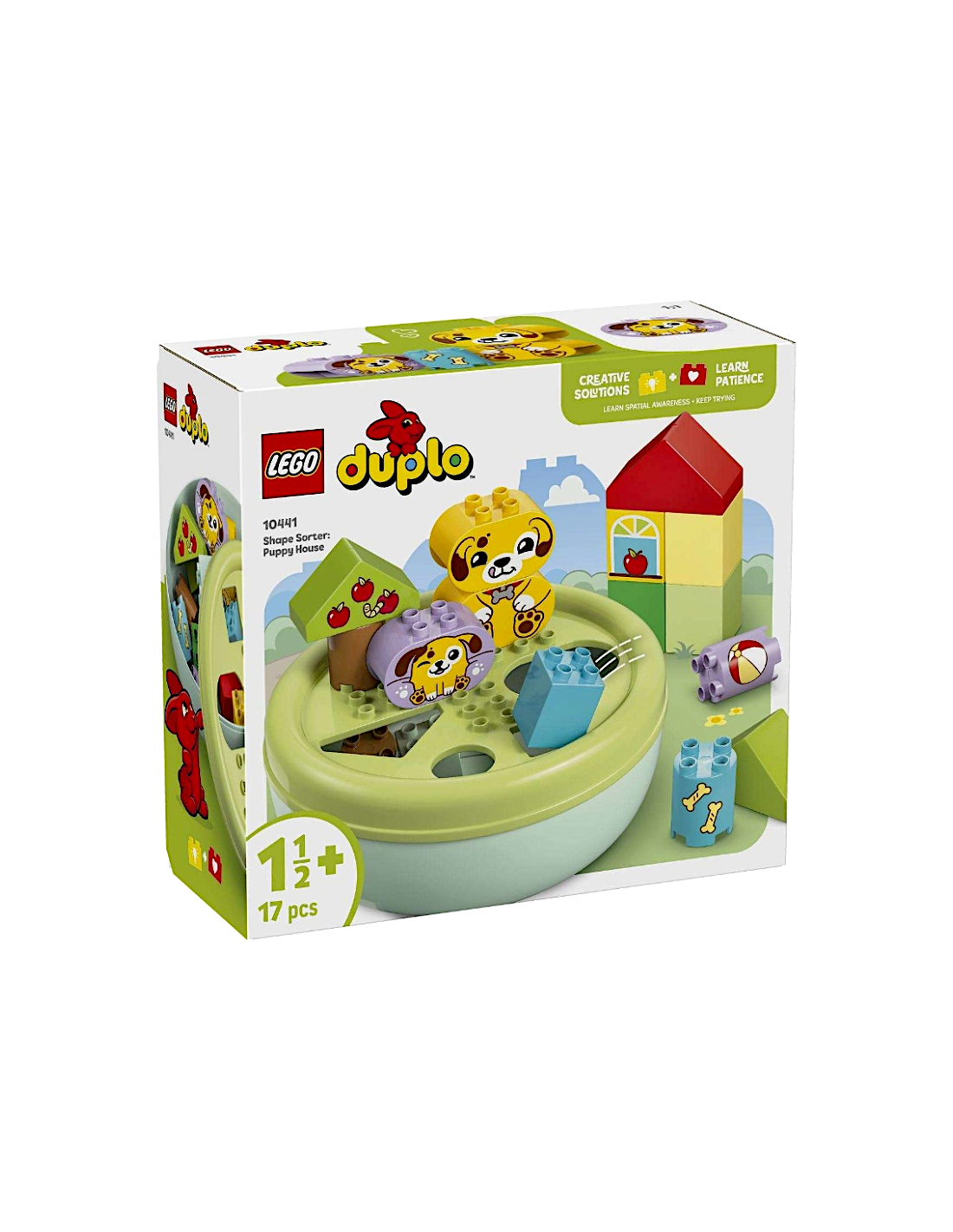 LEGO DUPLO 10441 SMISTA-FORME:CASETTA DEL CUCCIOLO, GIOCO EDUCATIVO