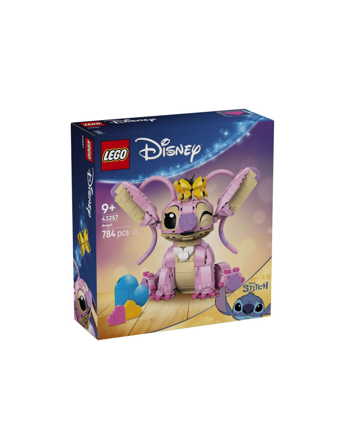 LEGO DISNEY 43257 ANGEL, LILO & STITCH, CON PERSONAGGI ED ACCESSORI