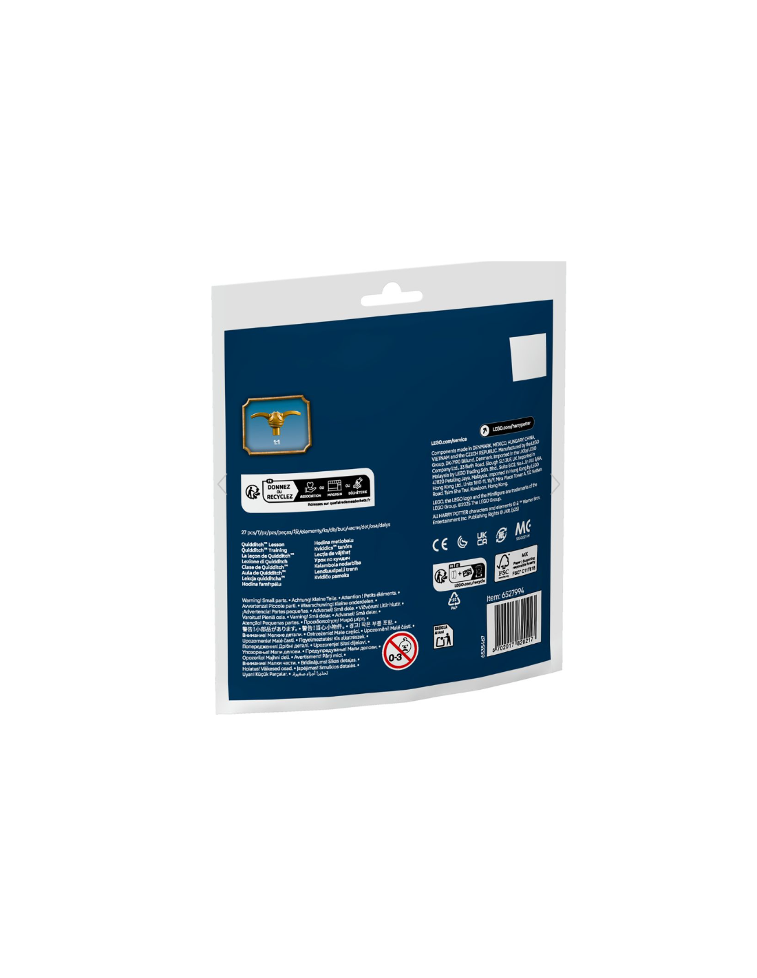 LEGO HARRY POTTER 30706 LEZIONE DI QUIDDITCH, PER BAMBINI +6 ANNI