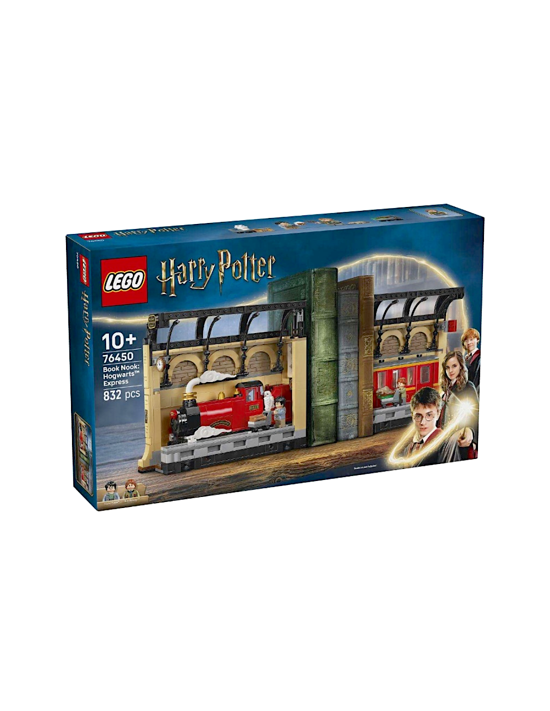 LEGO HARRY POTTER 76450 ESPRESSO PER HOGWARTS BOOK NOOK, TRENO GIOCATTOLO PER BAMBINI +10 ANNI