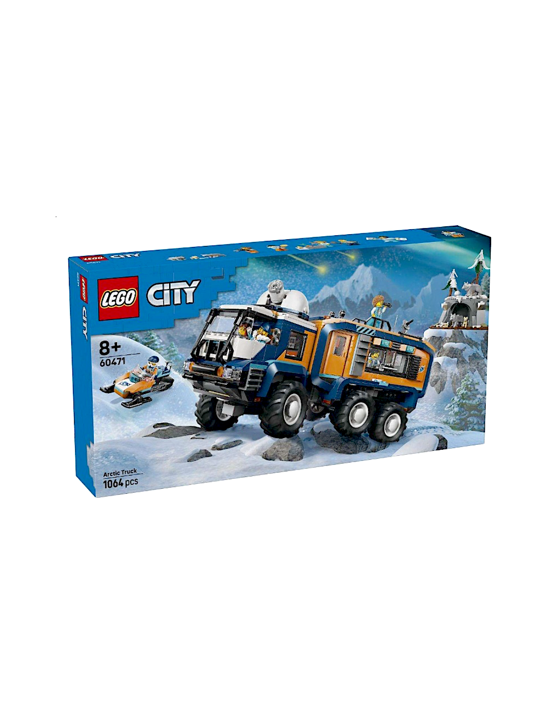 LEGO CITY 60471 CAMION ARTICO CON LABORATORIO MOBILE, BAMBINI +8 ANNI