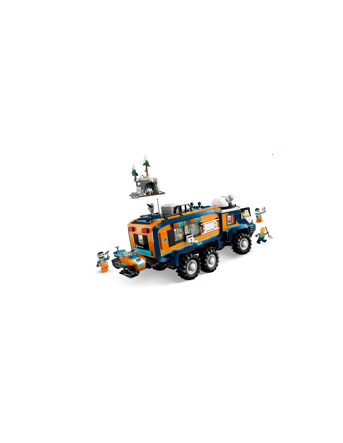 LEGO CITY 60471 CAMION ARTICO CON LABORATORIO MOBILE, BAMBINI +8 ANNI