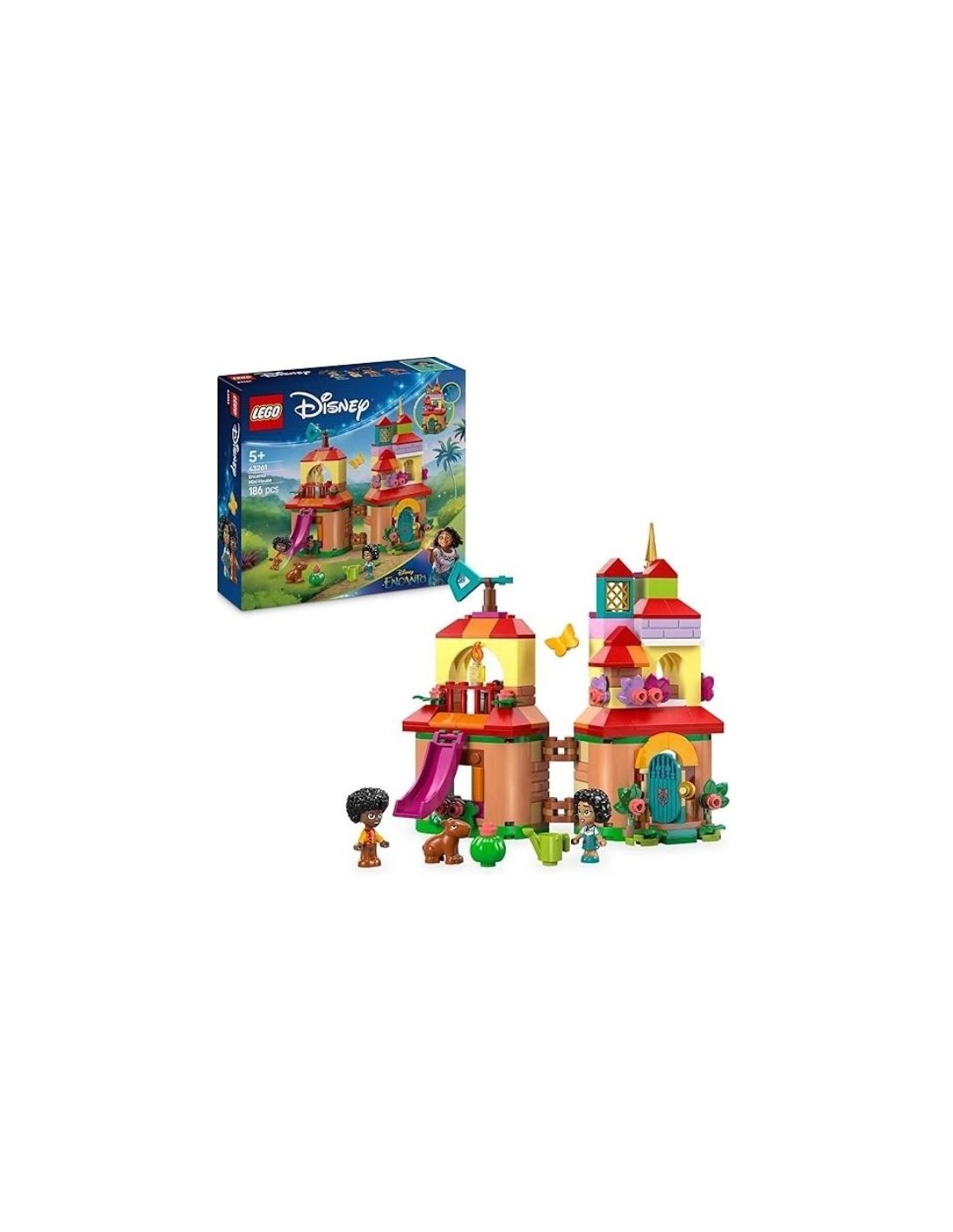 LEGO DISNEY ENCANTO 43261 MINI-CASA CON ACCESSORI, GIOCATTOLO PER BAMBINI +5 ANNI