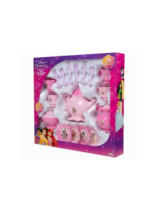 DISNEY, SET PRANZO ASSORTITO, 26 PEZZI, GIOCO CUCINA PER BAMBINI, 220874