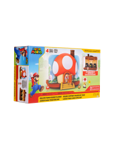 SUPERMARIO 41367 PLAYSET CASA DI TOAD, GIOCATTOLO INTERATTIVO PER BAMBINI