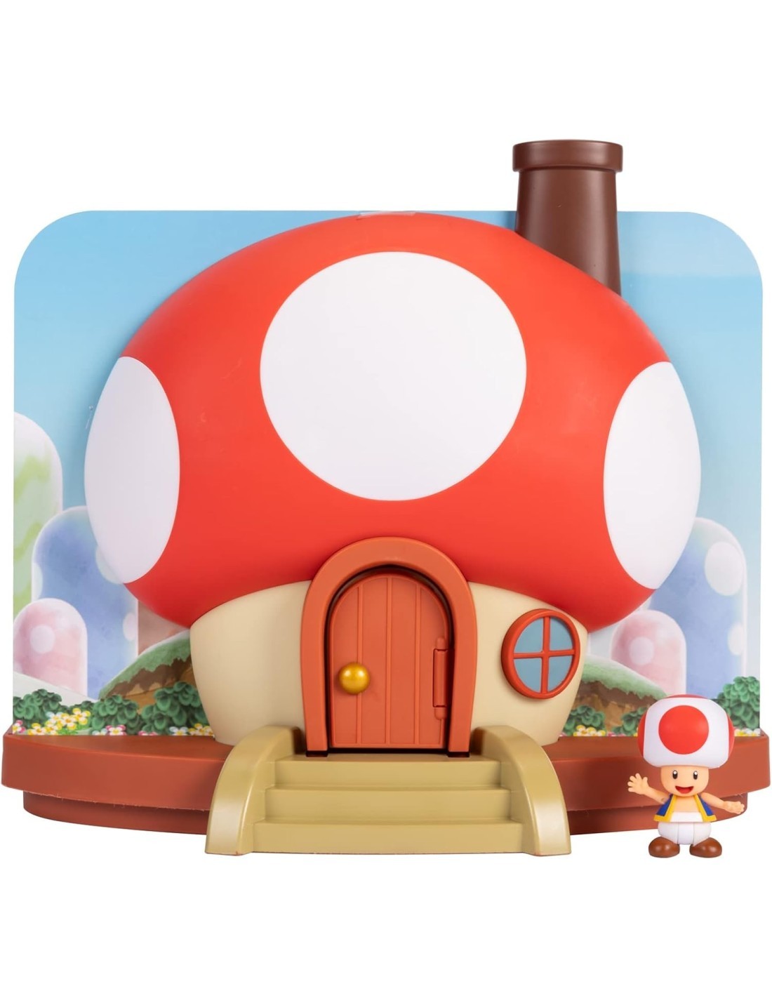 SUPERMARIO 41367 PLAYSET CASA DI TOAD, GIOCATTOLO INTERATTIVO PER BAMBINI