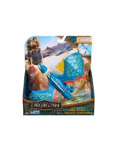 DRAGON TRAINER, DRAGO SONORO, ASSORTITO, 25x29 CM, ALI MOBILI, EFFETTI SONORI, 4+ ANNI