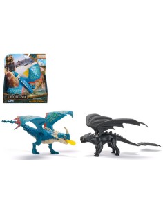 DRAGON TRAINER, DRAGO SONORO, ASSORTITO, 25x29 CM, ALI MOBILI, EFFETTI SONORI, 4+ ANNI