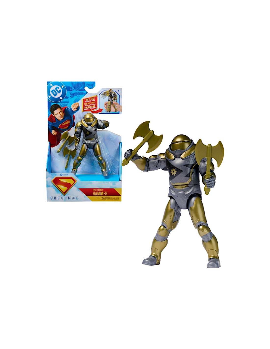 DC SUPERMAN 6073190 PERSONAGGIO ARTICOLATO 15CM ASSORTITO