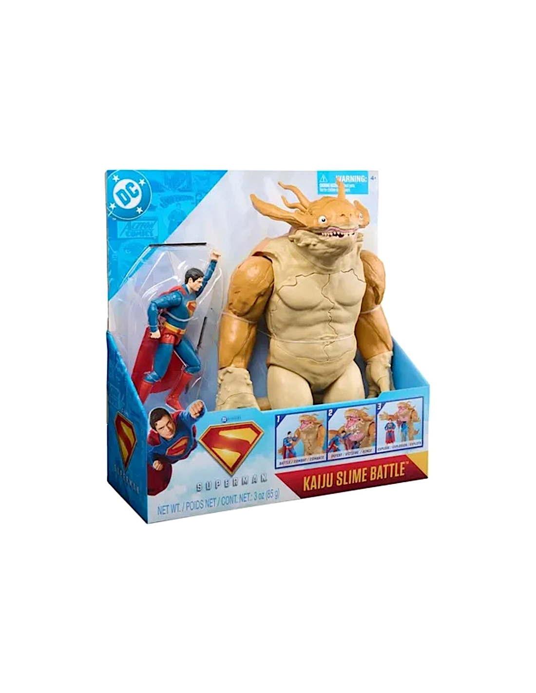 DC SUPERMAN 6073195 SUPERMAN CONTRO MOSTRO KAIJU