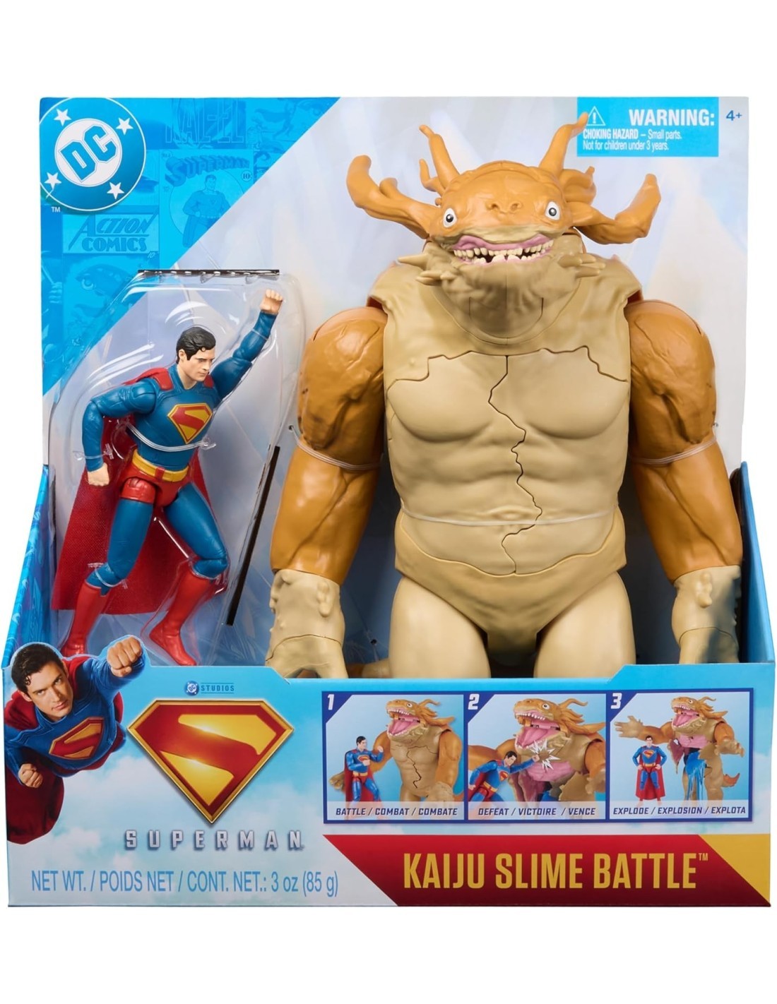 DC SUPERMAN 6073195 SUPERMAN CONTRO MOSTRO KAIJU