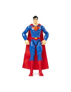 DC COMICS SUPERMAN, ACTION FIGURE 30 CM, 11 PUNTI DI ARTICOLAZIONE, MANTELLO IN TESSUTO, 4+ ANNI