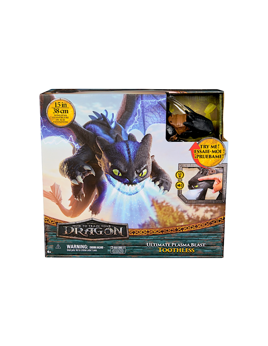 DRAGON TRAINER 6072541 DRAGO 38CM LUCI E SUONI