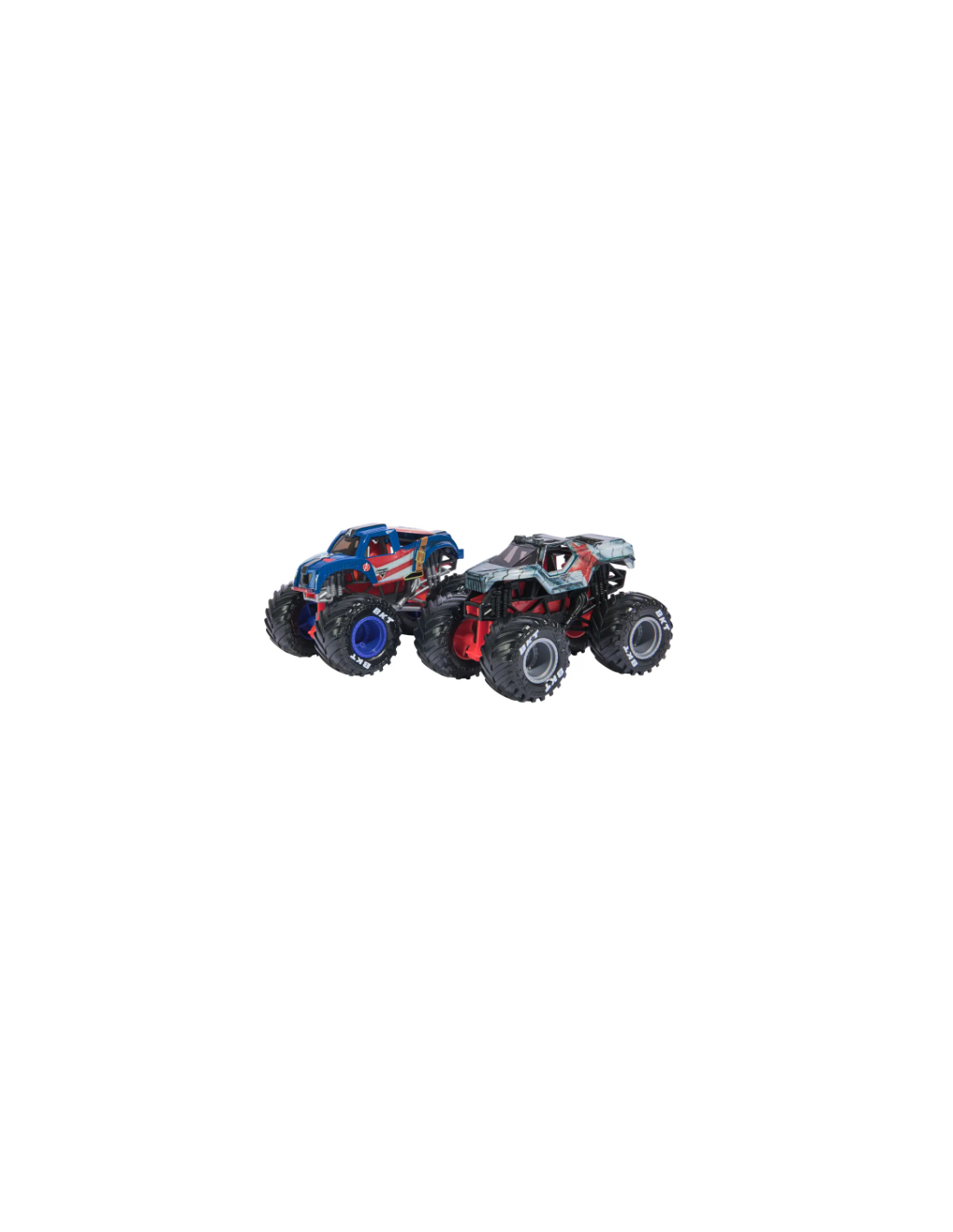 MONSTER JAM 6070555 MARVEL SET 2 MONSTER TRUCK IN SCALA 1:64, PER BAMBINI + 3 ANNI, ASSORTITO