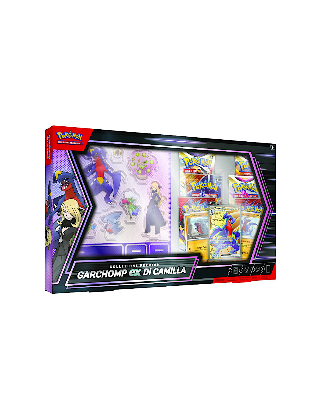 POKEMON COLLEZIONE PREMIUM GARCHOMP EX DI CAMILLA