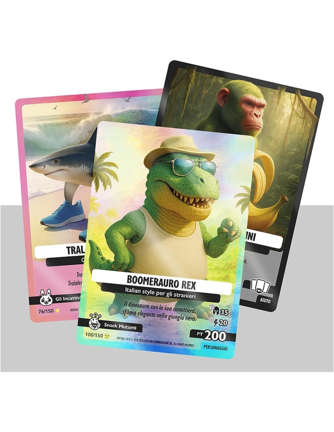 Italian Brainrot Busta Carte “Universo Psichedelico” (Bustina singola)